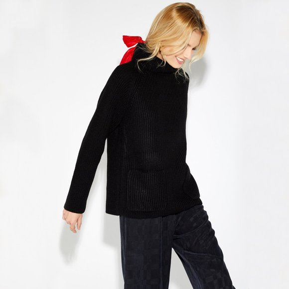 NWT Callahan Black Cora Turtleneck Sweater Size XS - Picture 2 of 6